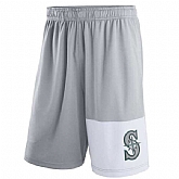 Men's Seattle Mariners Nike Gray Dry Fly Shorts,baseball caps,new era cap wholesale,wholesale hats
